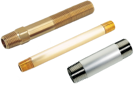 Various pipe nipples