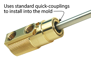 quick coupler cascade